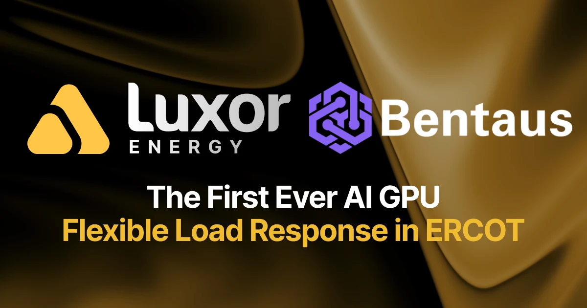 Luxor tests GPU demand response