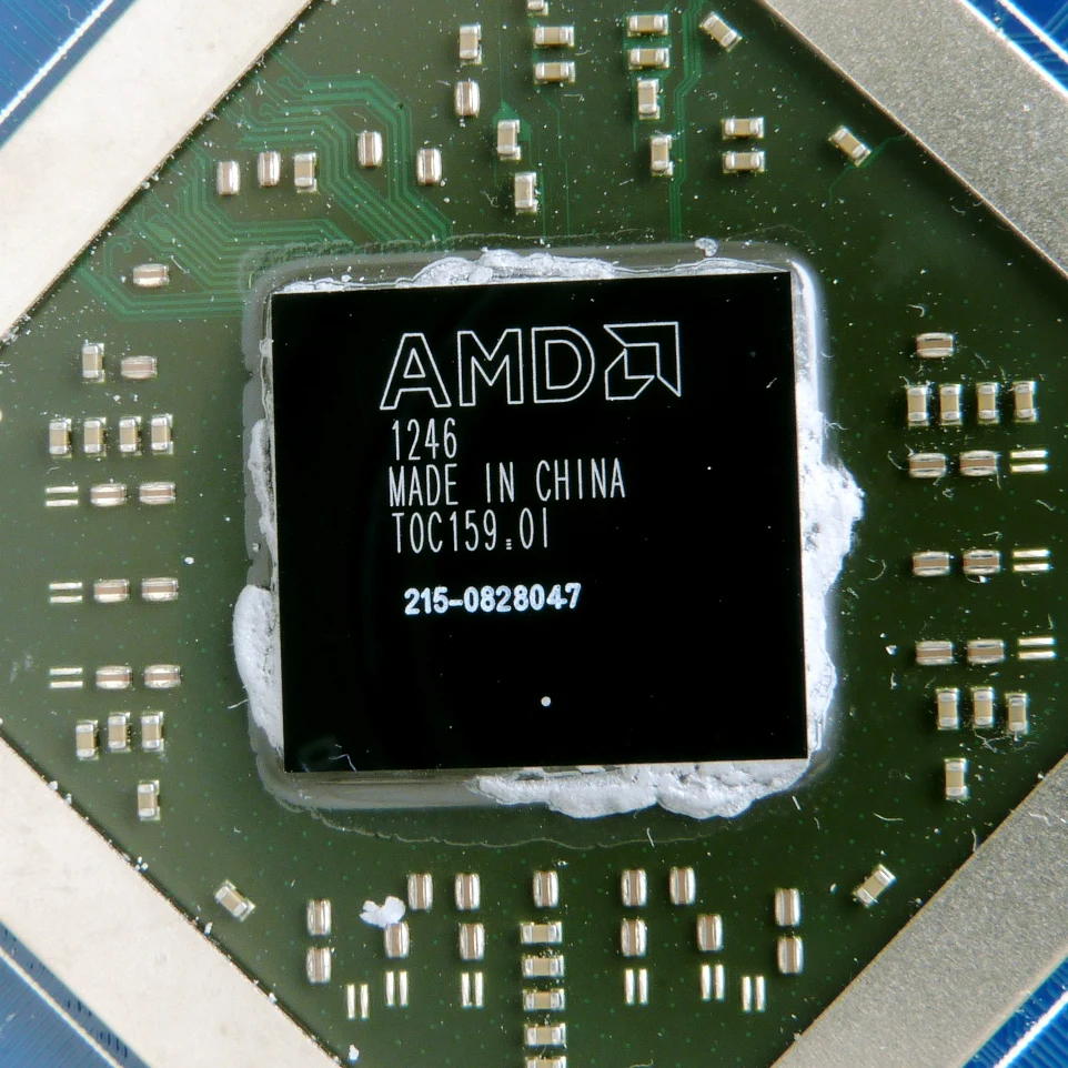Chip y encapsulado AMD Radeon HD 7870; archivo, no benchmark de Firominer
