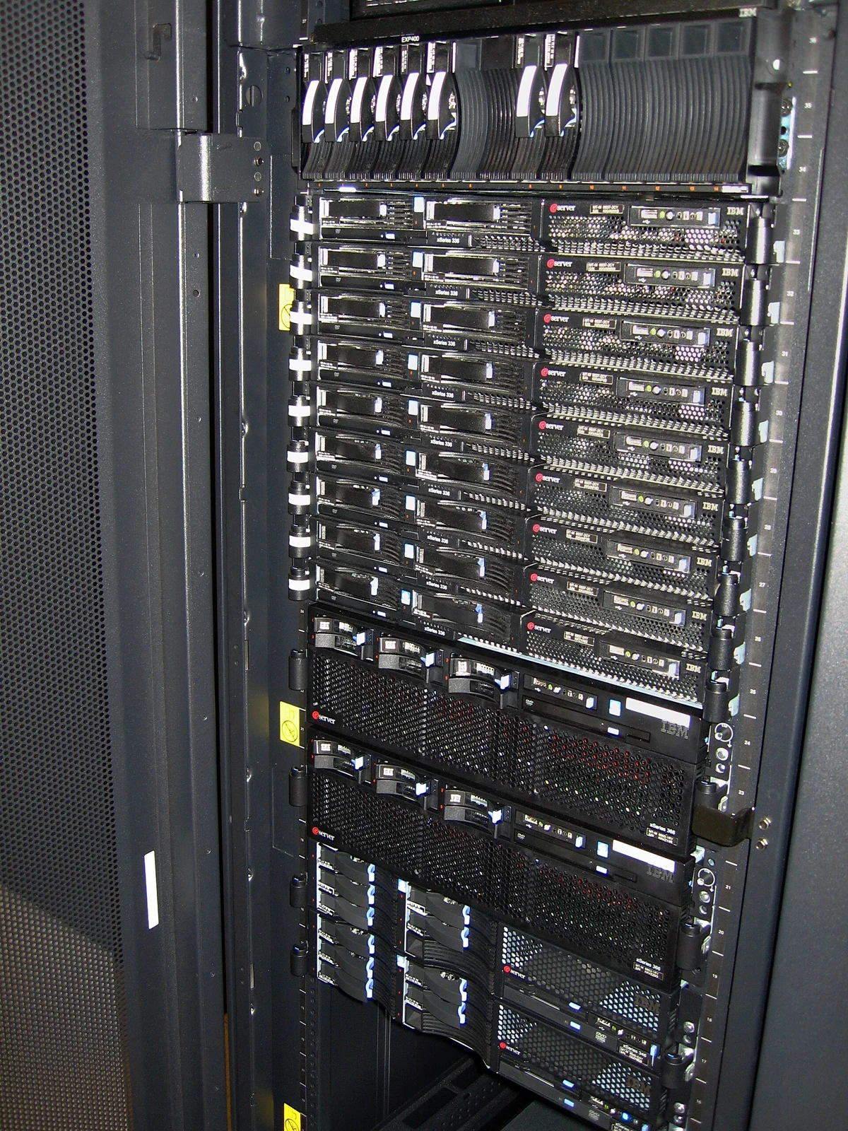 Clúster IBM con almacenamiento; archivo, no el sistema de prueba del PR 36150