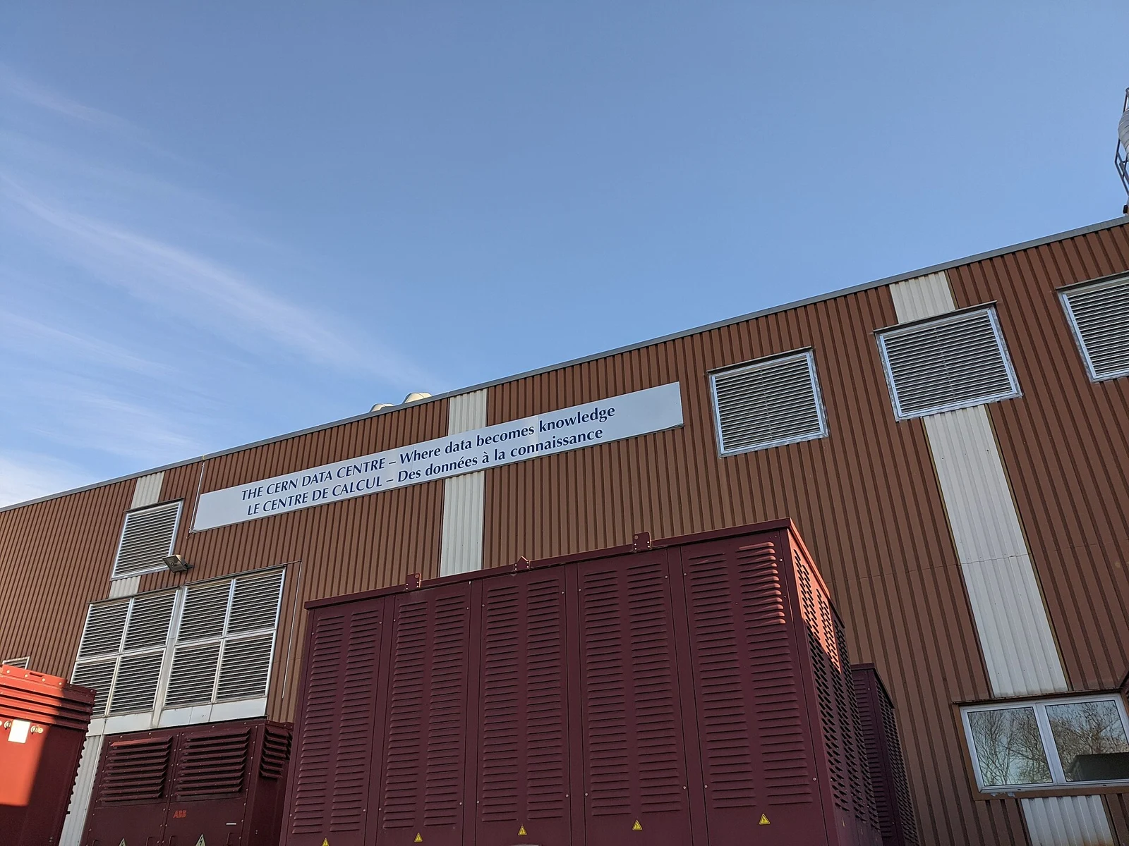 CERN data center, contextual photograph; not Polaris Forge 1.