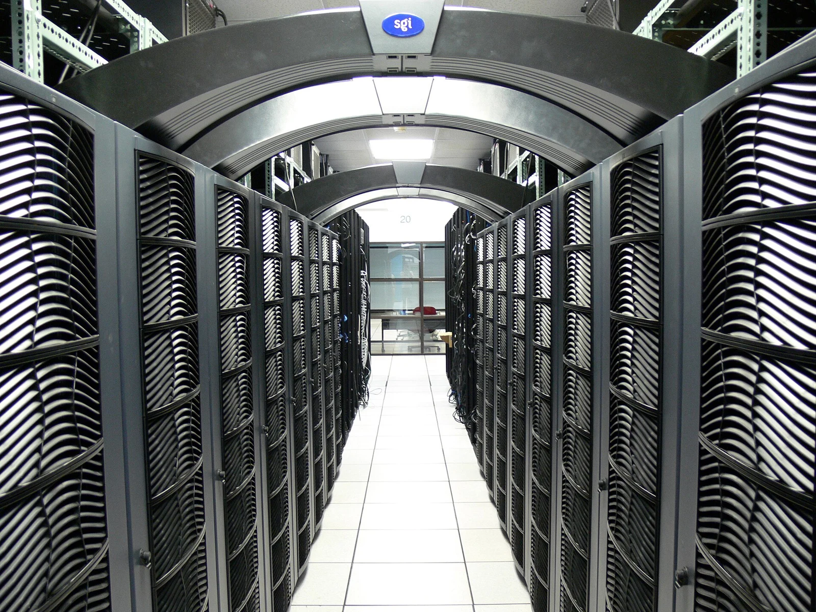 Data-center infrastructure, contextual photograph; not the announced Applied Digital halls.