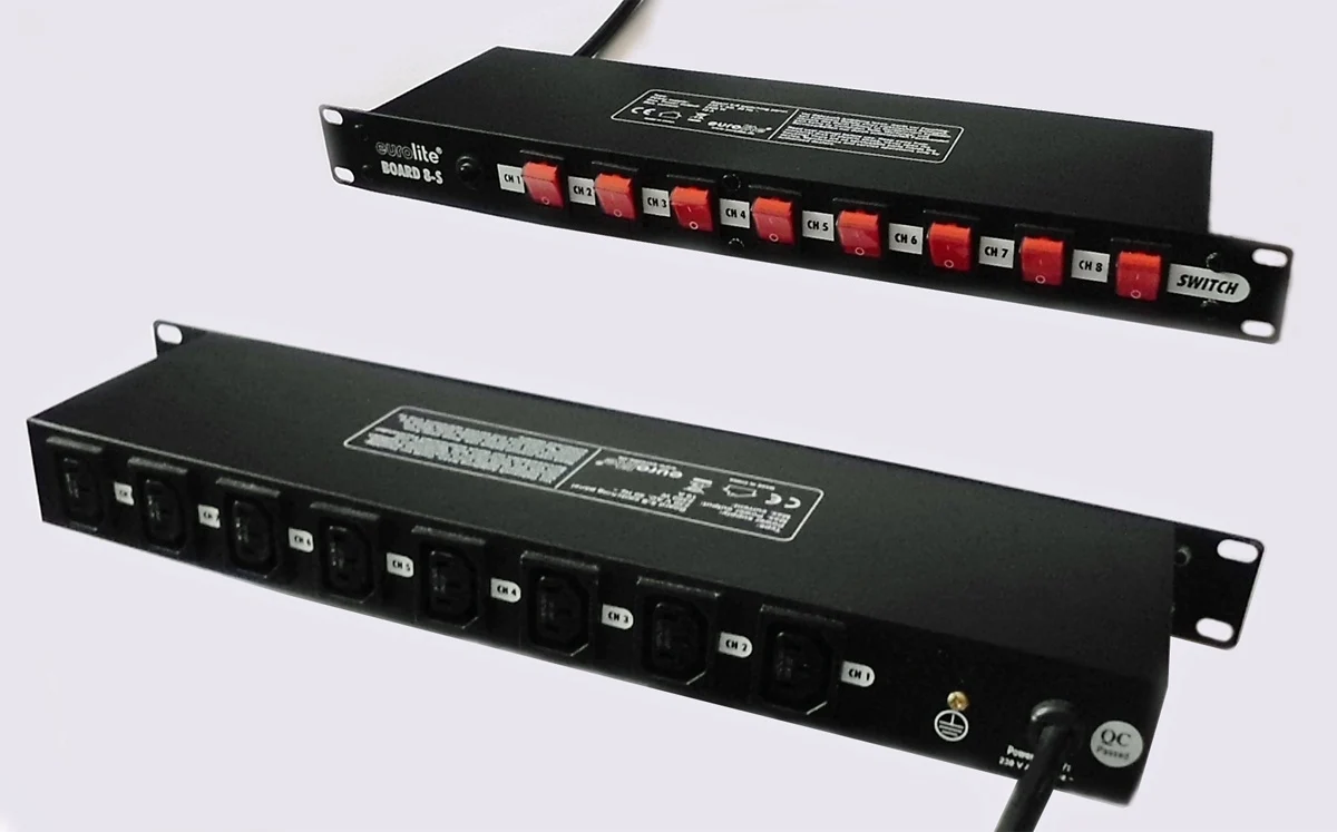 Rack switching panel; archival illustration, not an RPC device