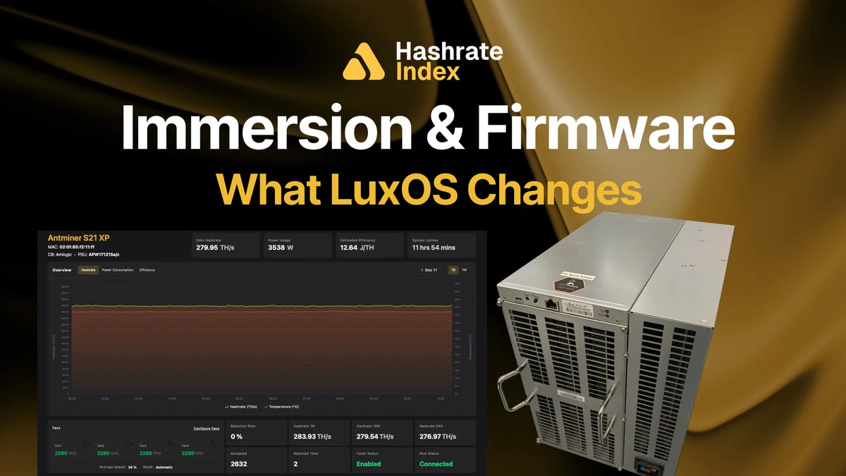 Immersion cooling also needs firmware changes