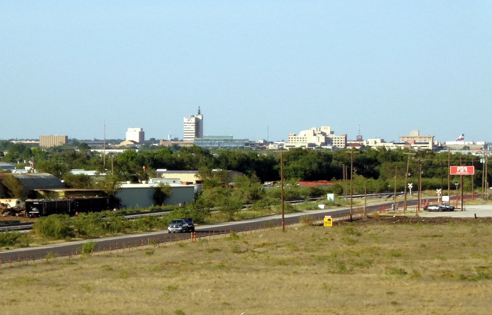 Foto de archivo de Odessa, Texas; contexto regional, no el campus TCDC