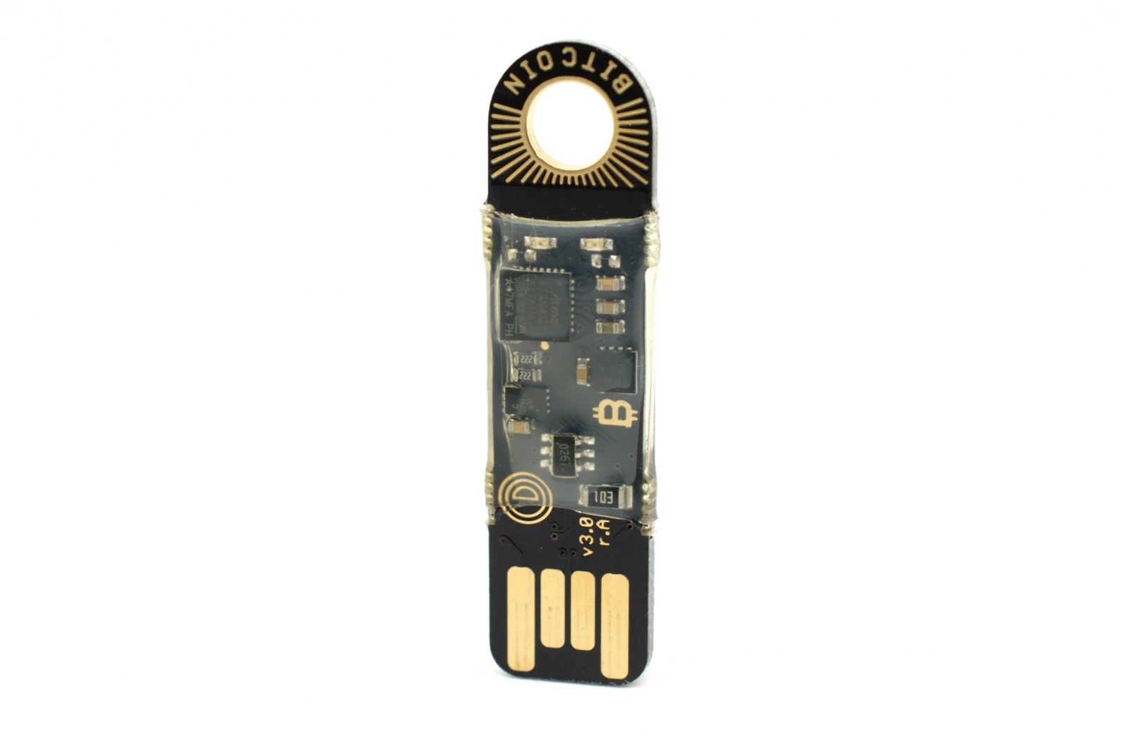 Архівне фото Coinkite Opendime; приклад пристрою зберігання Bitcoin, не гаманець Strive