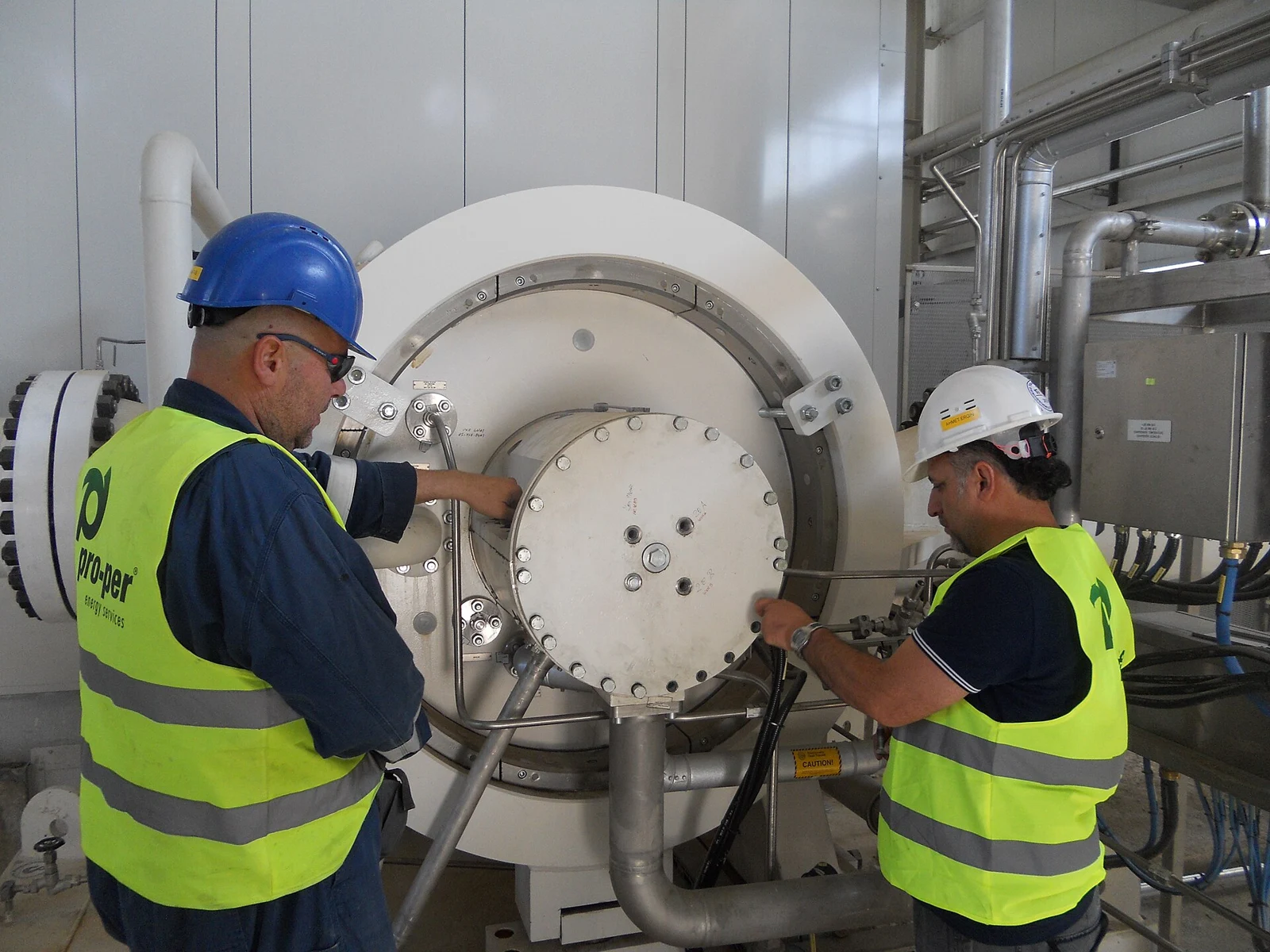Inspección histórica de turbina de gas en Estambul; no es una nueva unidad Venture Global