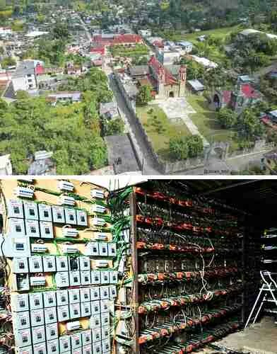 México asegura una presunta granja de criptomonedas con unos 300 equipos