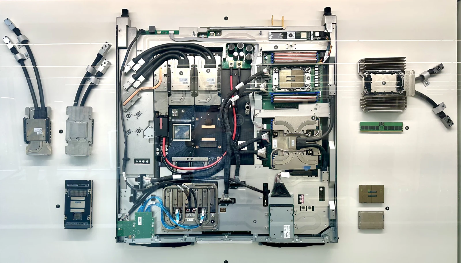 Equipo GPU con refrigeración por glicol; no es la instalación de Hyperscale en Michigan