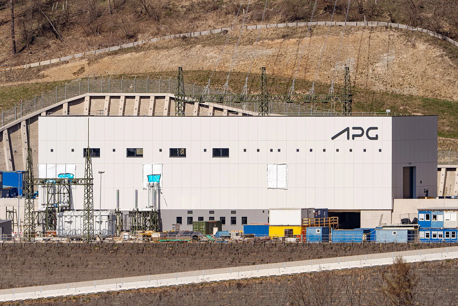 Leoben-Donawitz substation in Austria; archival grid illustration, not Soluna or ERCOT infrastructure